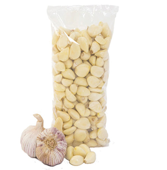 Alho Descascado (1kg cada saco)