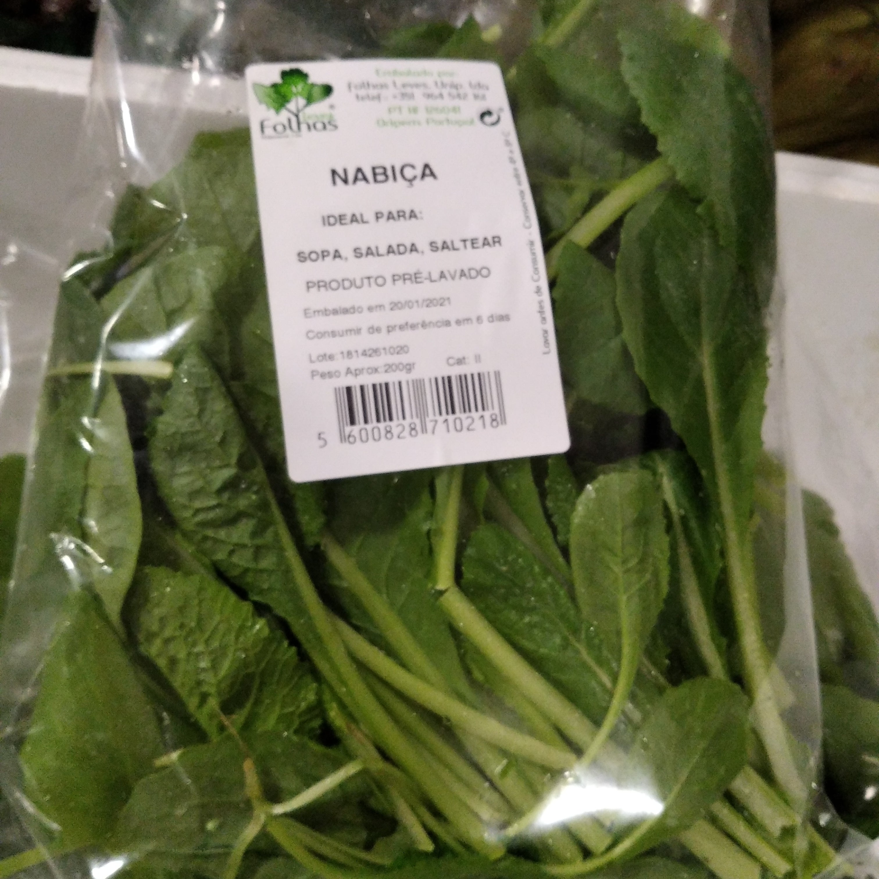 Nabiça embalada