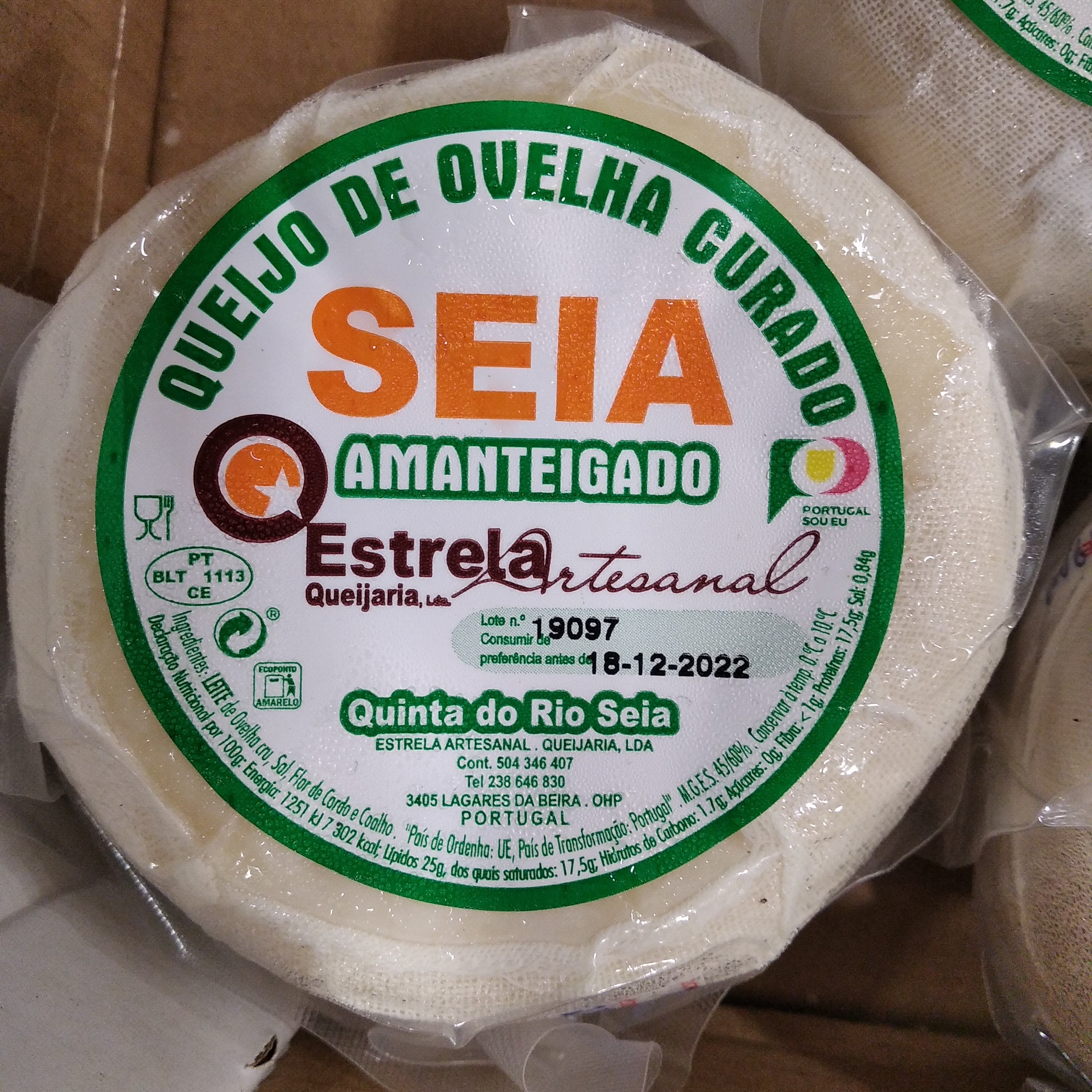 Queijo de ovelha curado